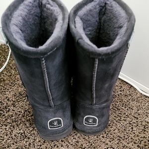 Grey Bearpaw boots